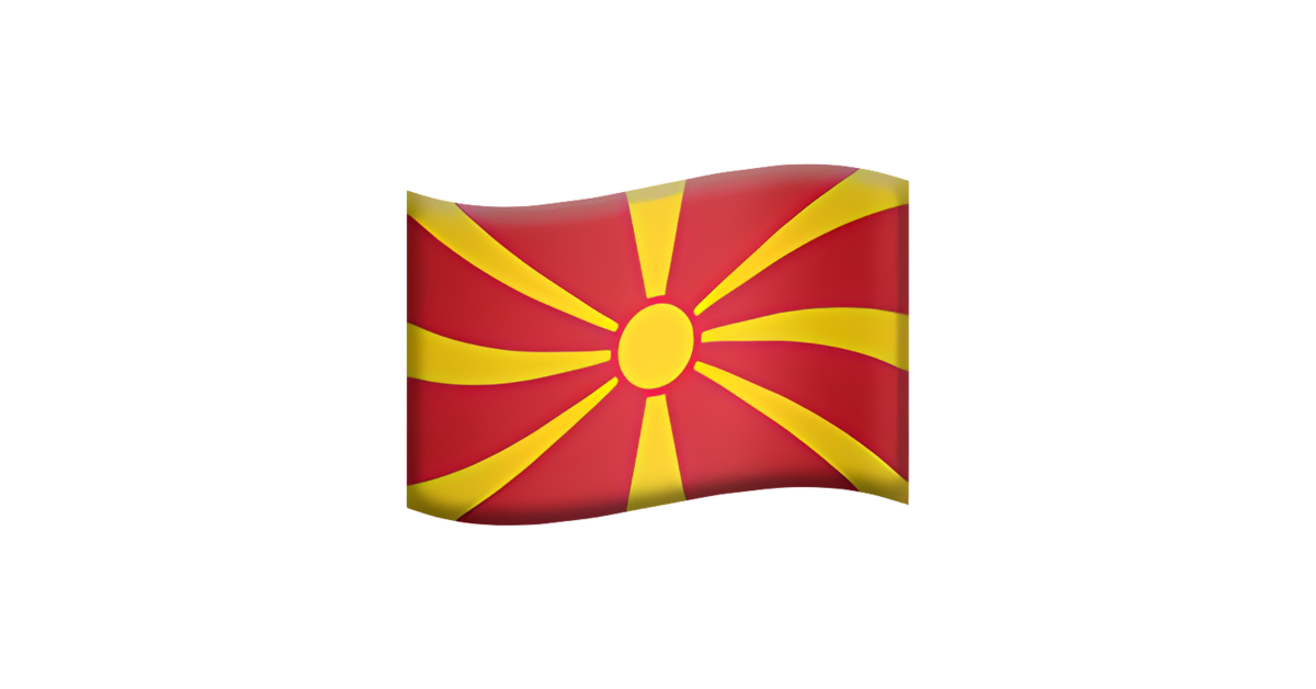 Steagul Macedoniei De Nord Emoji N Eles I Utilizare