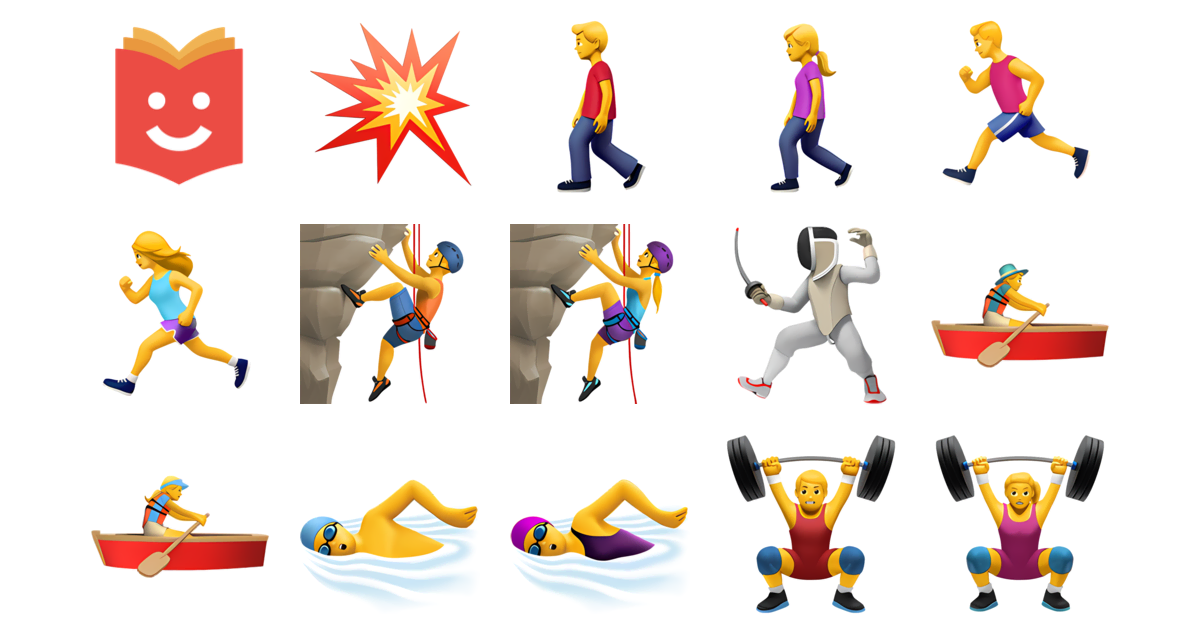 Action Emojis Collection Copy Paste