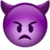 Angry Face With Horns