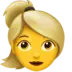Woman: Blond Hair