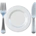 Fork and Knife With Plate