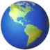 Globe Showing Americas