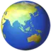 Globe Showing Asia-Australia
