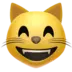 Grinning Cat With Smiling Eyes
