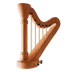 harp Emoji apple