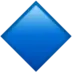 Large Blue Diamond
