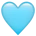 Light Blue Heart