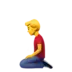 Man Kneeling