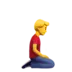 Man Kneeling Facing Right