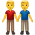 Men Holding Hands