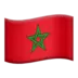 Flag: Morocco