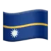 Flag: Nauru
