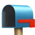 Open Mailbox With Lowered Flag