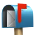 Open Mailbox With Raised Flag