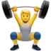 Person Lifting Weights