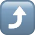 Right Arrow Curving Up