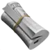 Rolled-Up Newspaper