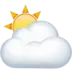 Sun Behind Cloud