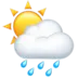 Sun Behind Rain Cloud