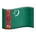 Flag: Turkmenistan