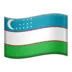 Flag: Uzbekistan