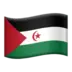 Flag: Western Sahara