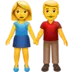 Woman And Man Holding Hands