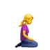 Woman Kneeling Facing Right