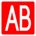 AB Button (Blood Type)