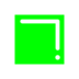 Black Medium Square