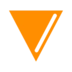 Red Triangle Pointed Down