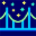 bridge-at-night Emoji au-by-kddi