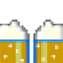 clinking-beer-mugs Emoji au-by-kddi