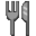 fork-and-knife Emoji au-by-kddi