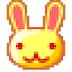 rabbit-face Emoji au-by-kddi