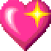sparkling-heart Emoji au-by-kddi