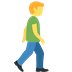man-walking-facing-right Emoji discord