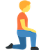 person-kneeling-facing-right Emoji discord