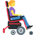 woman-in-motorized-wheelchair-facing-right Emoji discord