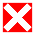 Cross Mark Button