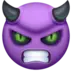 Angry Face With Horns