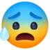 Anxious Face With Sweat
