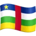 Flag: Central African Republic