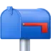Closed Mailbox With Lowered Flag