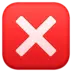 Cross Mark Button