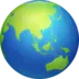 Globe Showing Asia-Australia