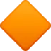 Large Orange Diamond