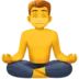 Man In Lotus Position