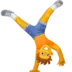 Person Cartwheeling