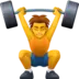 Person Lifting Weights